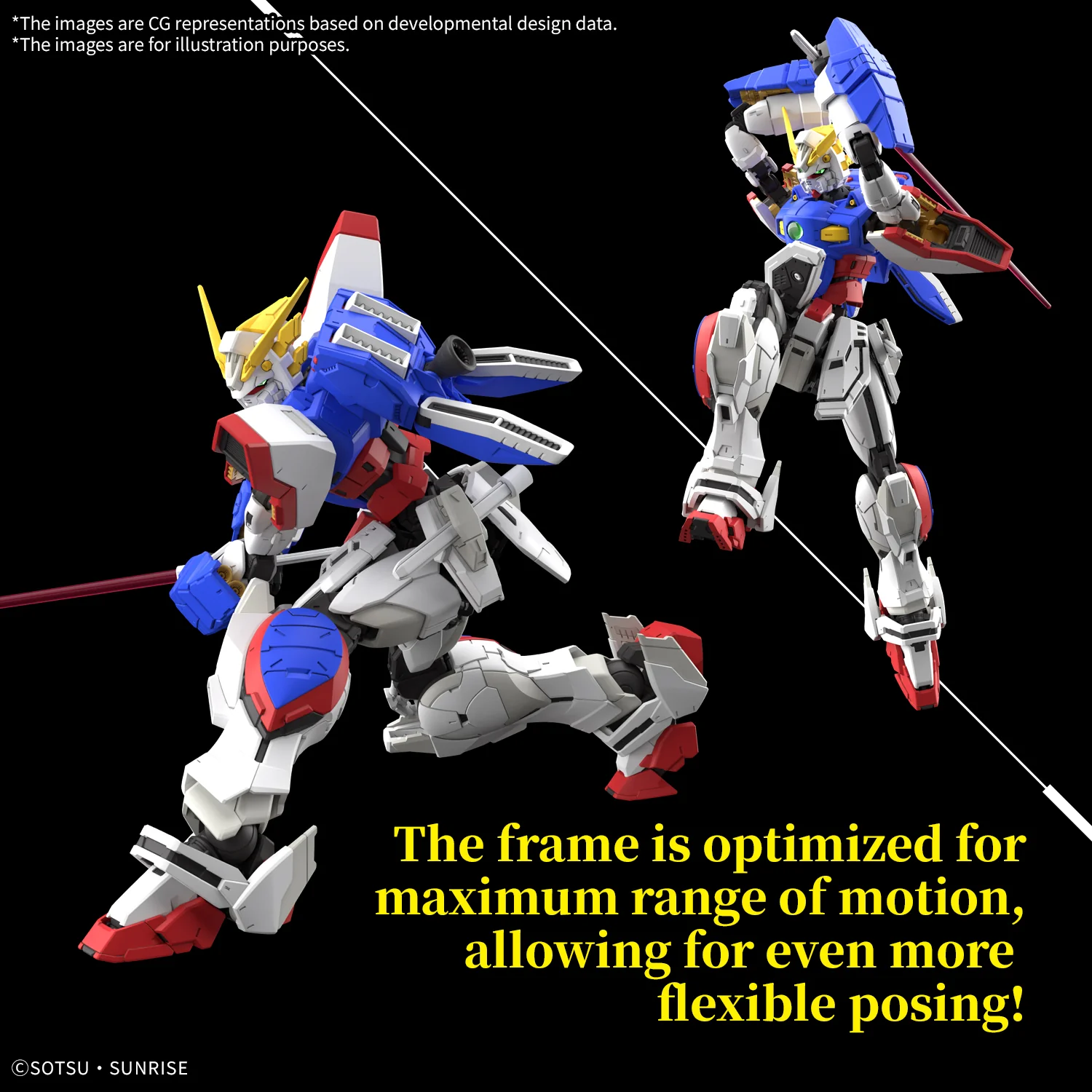 MK68705 - GUNDAM - REAL GRADE - SHINING GUNDAM - MODEL KIT 1/144 - Image 7